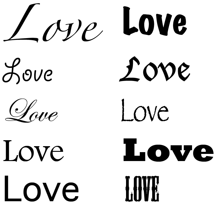 Слова со шрифтом. Любовь шрифт. Любовь разными шрифтами. Love красивым шрифтом. Имя разными шрифтами.